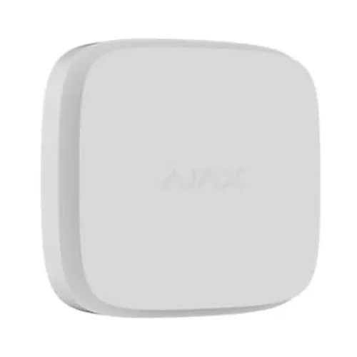 AJAX 68697.137.WH3 Wireless Combined Heat, Smoke and CO Detector with Replaceable Batteries, White