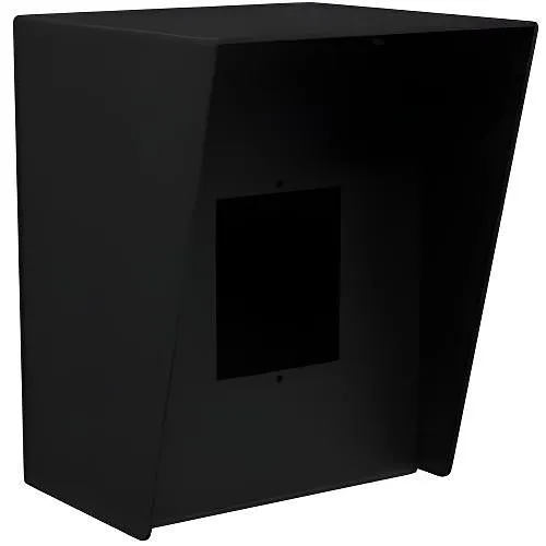 Pedestal Pro 68HOU-AIPH-02-CRS 6"x8" Mild Steel Housing for Aiphone IX-DA, Black Wrinkle