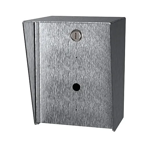 Pedestal Pro 68HOU-AWID-01-304 Access Control Housing, 6" by 8" Portrait Stainless Steel