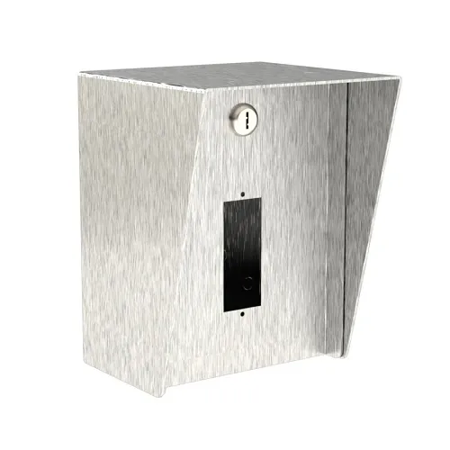Pedestal Pro 68HOU-PPRO-03-304 Access Control Housing, 6" X 8" Portrait Stainless Housing
