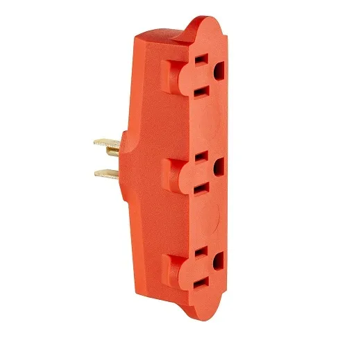 Leviton 699 Heavy Duty Triple Outlet Adapter