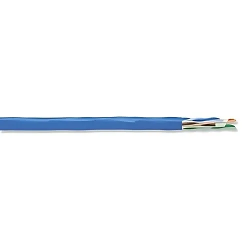 Superior Essex 6B-272-2B 23/4 10Gain CAT6A Plenum Cable, 1000' (304.8m), Blue