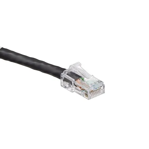 Leviton 6D460-1E CAT6 UTP Patch Cord, 1', Black
