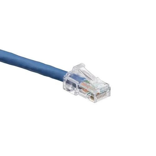 Leviton 6D460-01L CAT6 UTP Patch Cable, 1', Blue