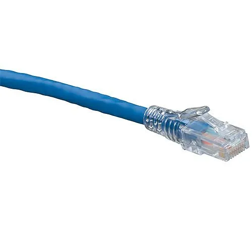 Leviton 6D460-7L eXtreme CAT6 SlimLine Boot Patch Cord, 7', Blue