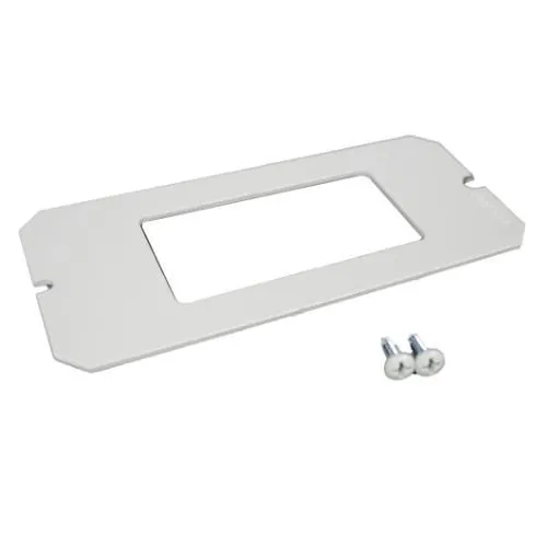 Wiremold 6DEC Evolution 6AT Device Plate, TAA Compliant