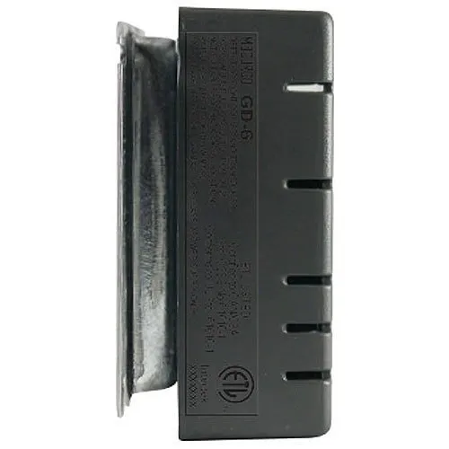 Macurco GD-6 6 Series Combustible Gas Fixed Gas Detector, Propane (LP) Methane (NG) Hydrogen (H2), 12-24VAC or 12-32VDC, Gray