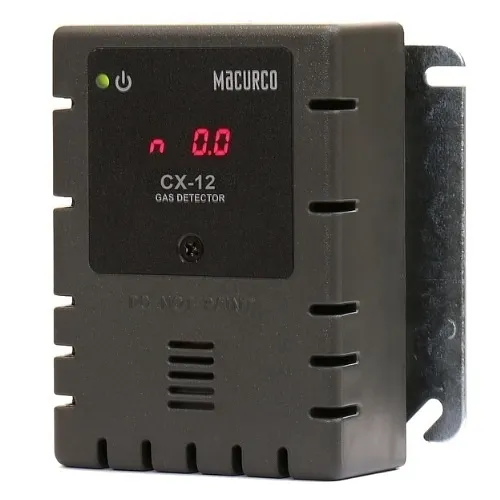 Macurco 70-2900-0135-4 NO2 Fixed Gas Detector and Controller with Replaceable Sensor, Gray Housing