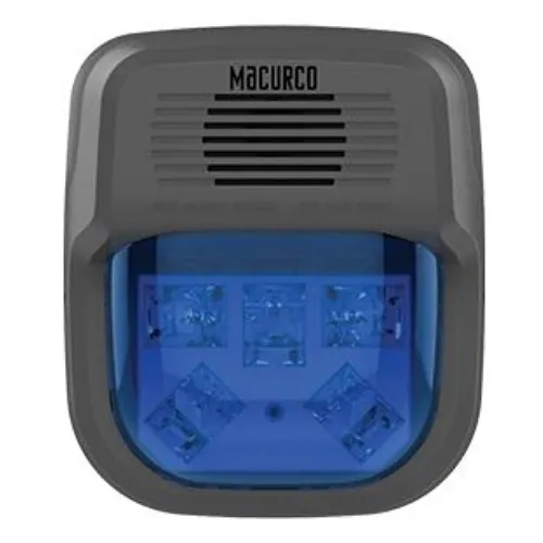 Macurco HS-B Horn and Strobe for Macurco Control Panels, Series and 12 Series Detectors, Blue