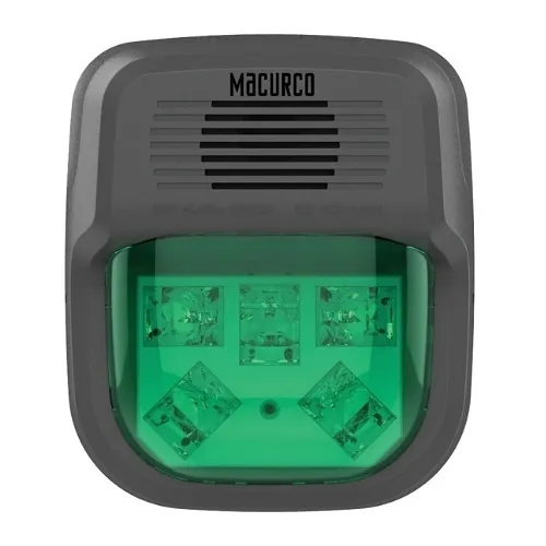Macurco 70-2900-0164-1 Horn and Strobe Combo, Green