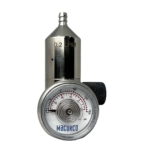 Macurco 70-2900-0541-1 Male Gas Regulator, 0.2 lpm Flow Rate