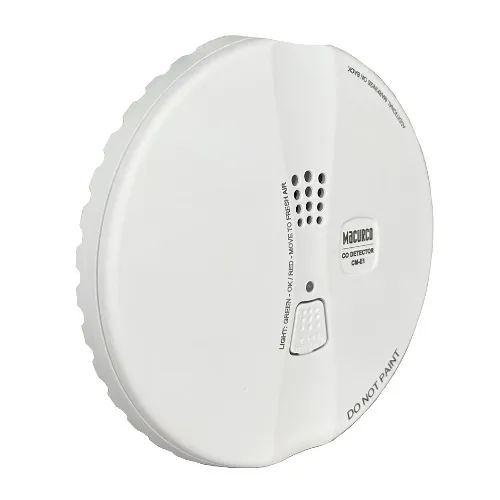 Macurco CM-E1R Security Series Carbon Monoxide CO Gas Detector, 9-32VDC, Residential/Light Commercial, Round