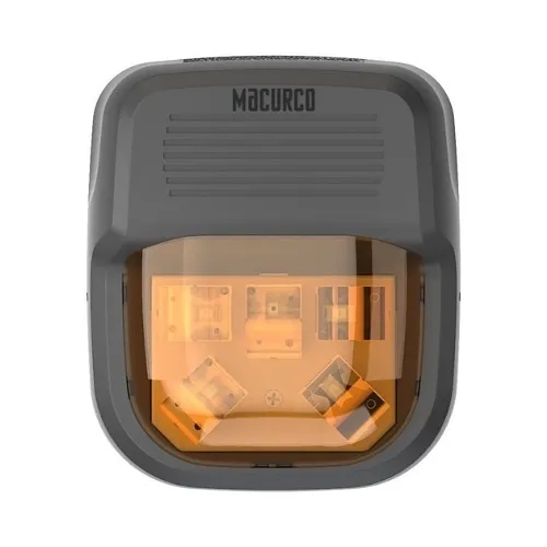 Macurco 70-2900-MSOG-A Strobe Amber, Grey Cover