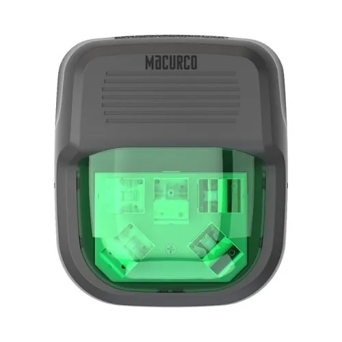 Macurco 70-2900-MSOG-G Strobe Only, Green Light, Gray