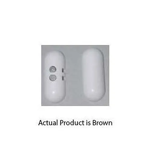 GRI 700-T-B 1" Capped Miniature Wide Gap Surface Mount Switch Set, Standard Gap 3/4"+, Closed Loop, Reed Form, 10W, Brown