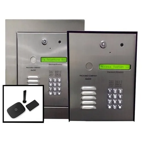 Pach & Co 7000CFF MultiTenant 4G LE Cellular Telephone Entry System