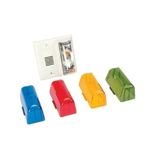 Edwards Signaling 7007BB-N5 Buzzer/Strobe, 120V AC, Blue