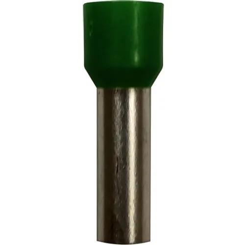 Eclipse 701-021 Wire Ferrule, AWG 6, 18mm Barrel, 100-Piece, 10-Pack, Green