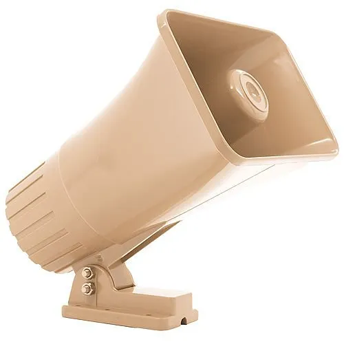 Resideo 702 Self-Contained Dual-Tone 30W Electronic Siren, White