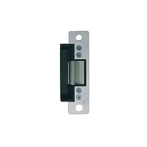 Adams Rite 7100-515-628-01 7100 Electric Strike, Flat Faceplate, 24VDC, Fail Safe with 1-1/2" Lip Clear Anodized