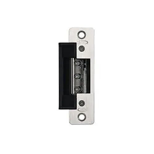 RCI 7104 7 Series Centerline Electric Strike, Fail Locked, 24VDC, Brushed Stainless Steel