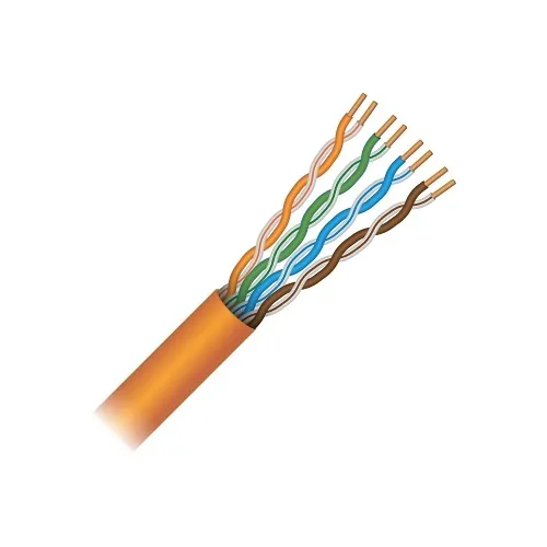 Paige 710636OR 23/4Pair Solid, CAT6, Plenum Cable, Orange Jacket, 1000' Box