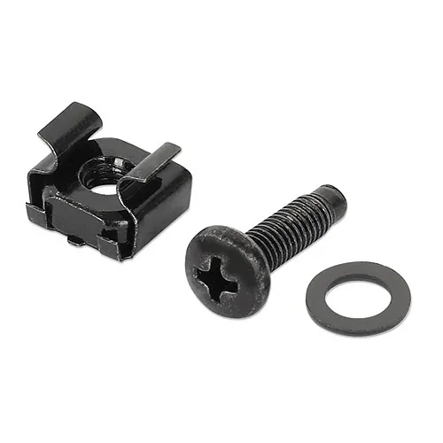 Intellinet 715171 10-32 Rack Screws and Cage Nut Set, 50-Jar