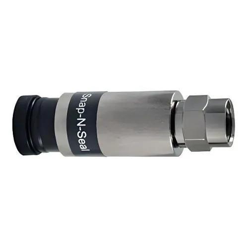 West Penn 716SNS1P11H-25 Hex Head Universal "F" Connector for RG11 Cable,  7/16"