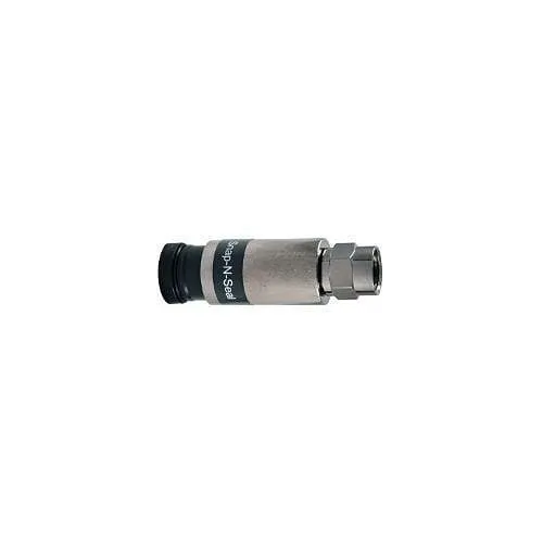 West Penn 716SNS1P11PL-25 ProSNS 7/16" Hex Head Female Compression Connector for RG11 Cable, Plenum Rated