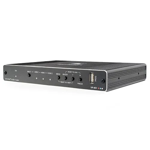 Kramer VP-451 4K HDR HDMI ProScale Digital Scaler with HDMI and USB-C Inputs, 18 Gbps