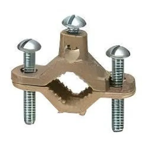 Arlington 721B Bare Wire Ground Clamp for 1-1/4" to 2" Pipe, Cable Management