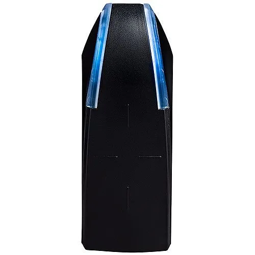 Comelit 7257711 Architect One Blue RFID HF Mullion Reader, Bluetooth for Smartphone Mobile IDs and PAC Ops Credentials, Black