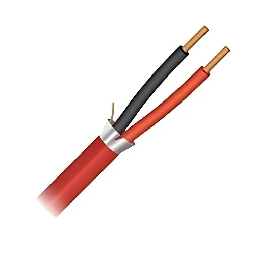 Paige 73182SCIS 18AWG 2-Conductor Solid Shielded Cable, 1000' Reel