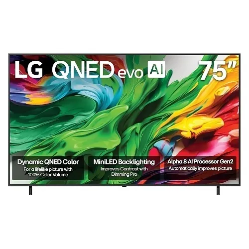 LG 75QNED85AUA 75" Class QNED85A Series QNED evo AI  4K Smart TV 2025