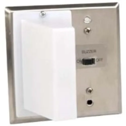 Edwards Signaling CFA Series Dome Station, 5.0 VA per lamp, lamps (2 clear, red), white dome, internal buzzer, stainless steel faceplate, 24AC