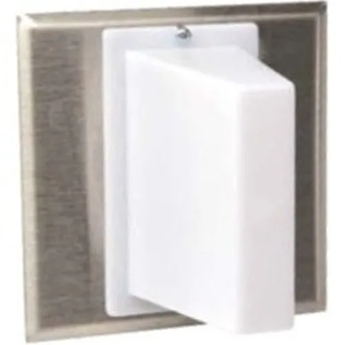 Edwards Signaling CFA Series Dome Station, 5.0 VA per lamp, white lamp, white dome, stainless steel faceplate, 24AC