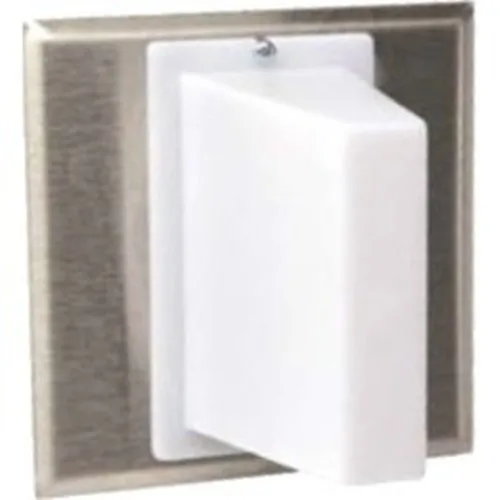 Edwards Signaling 7641-1N5 CFA Series Single Lamp Dome Station, 120 VAC, 6.0 VA per lamp, White Dome, Stainless-Steel Faceplate