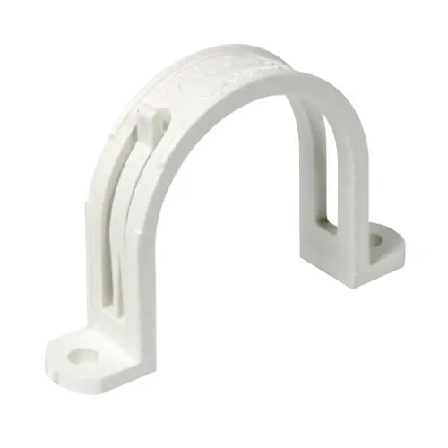 Trovac 765545WVR Pipe Strap, White