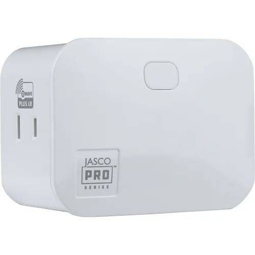 Jasco 76723 Z-Wave Plug-In Dual Outlet Dimmer, White