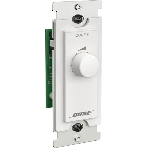 Bose Professional 768932-0210 ControlCenter CC-1 Zone Controller for FreeSpace, PowerShare, and ControlSpace Volume Control, White