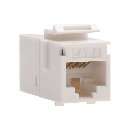 Platinum Tools 768WH-1 Keystone Coupler, CAT6, White