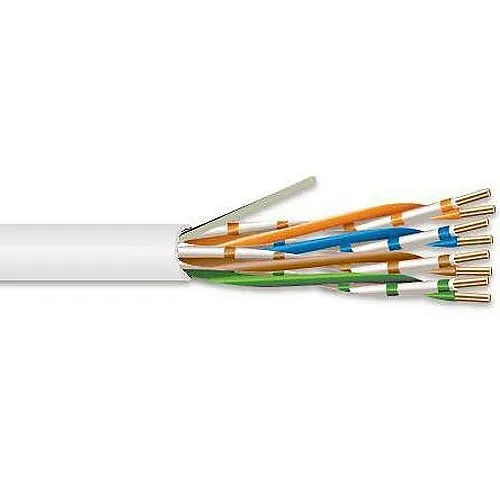 Superior Essex 77-240-4A CAT6 Riser Cable, 23/4 Solid BC, CMR, 1000' (304.8m) POP Box, White