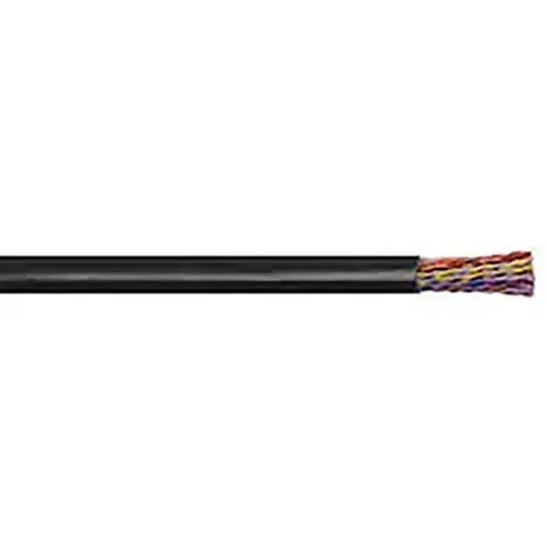 Superior Essex 77-240-EB CAT6 Plenum Cable, 23/4 Solid AC, CMP, 1000' (305m) POP Box, Black