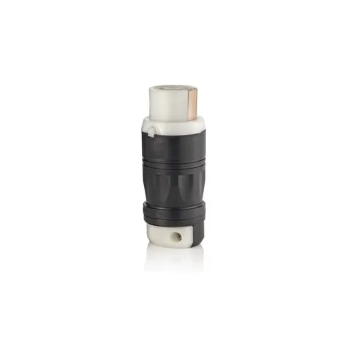 Leviton 7764C Connector Lock 3-Pole 4-Wire Non-NEMA 50A 250V 600VAC, Yellow