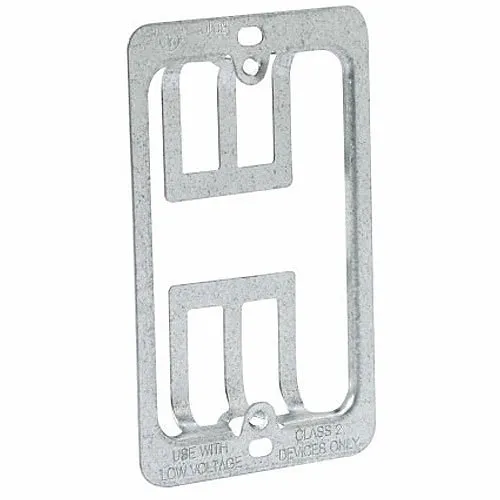 Eaton Tripp Lite B-Line BB10 Single Gang Bracket, Grey, Pre-galvanized, Design load capacity 0.05KN