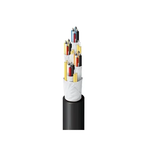 Belden 7844R 0101000 4-Channel SMPTE Stadium Cable, 8-Fiber, 8-Conductor 18AWG, 8-Conductor 24AWG, CMR, 1000' Reel