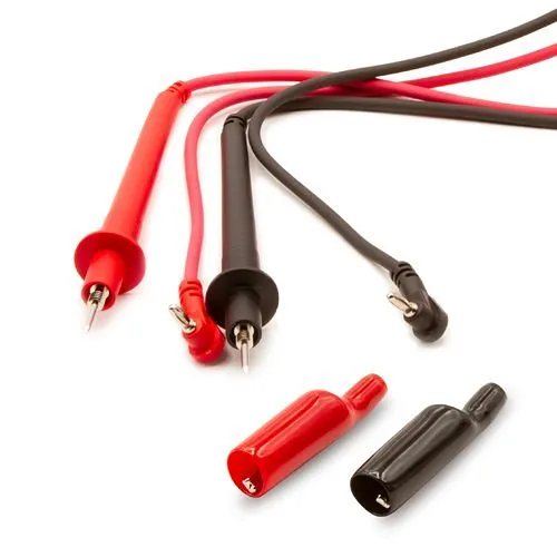 Triplett 79-153 42" Test Leads Mini Banana and Insulated Screw-On, Jacks Alligator Clips