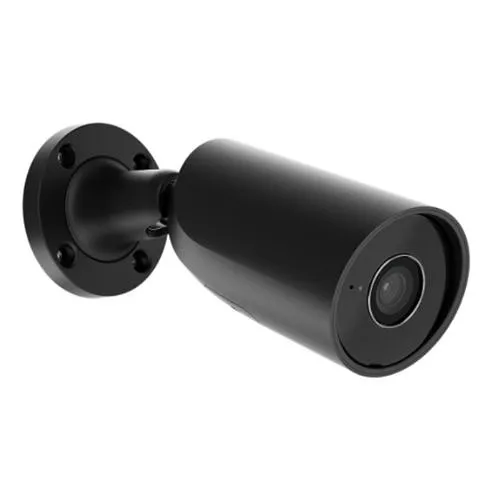 AJAX 79024.217.BL1 5MP Bullet Camera Wired IP Camera, 100°-110° Viewing Angle, 2.8mm Lens, Black