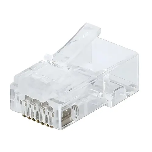 Intellinet 791359 CAT6A 10G RJ45 FastCrimp Modular Plugs, 100-Piece