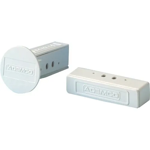 Honeywell Home 7940WH Surface Mount Universal Magnetic Contact with Screw Terminals, 2" Gap, SPST, White